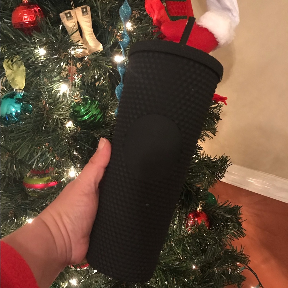 Starbucks Black Matte Studded Tumbler